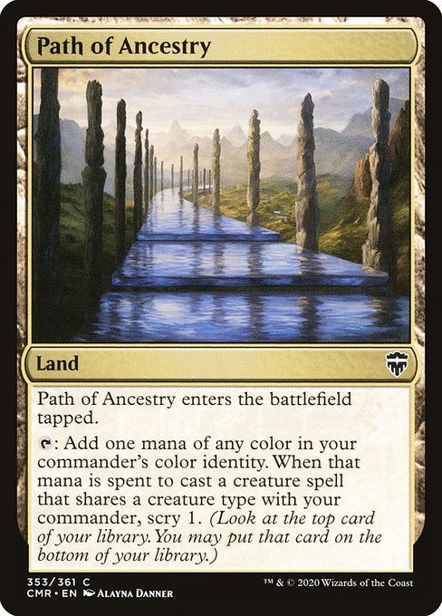 Path of Ancestry from Commander Legends