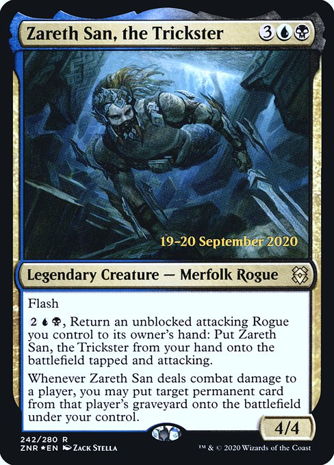 Zareth San, the Trickster from Zendikar Rising Promos
