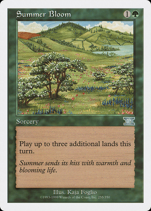 Summer Bloom from Classic Sixth Edition