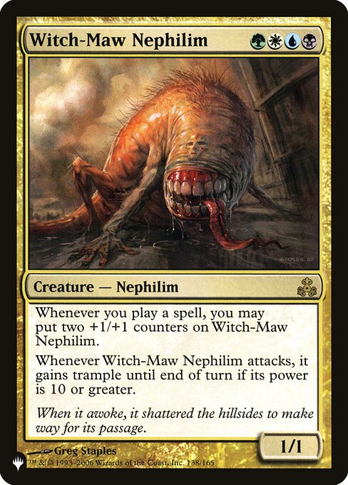 Witch-Maw Nephilim highlighted card art