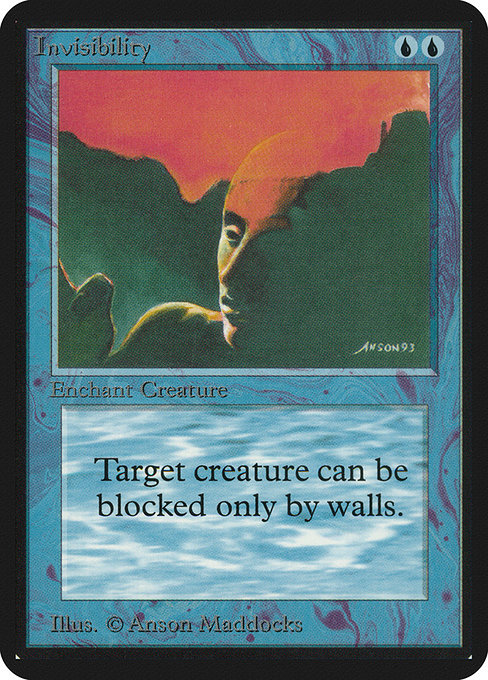 Invisibility from Limited Edition Alpha