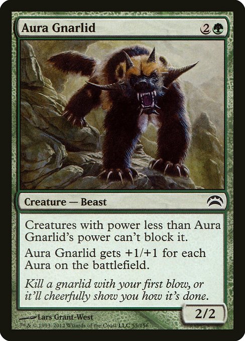 Aura Gnarlid from Planechase 2012