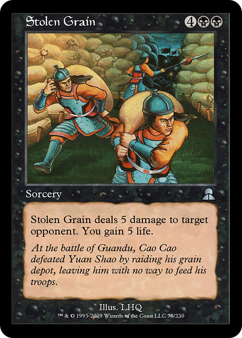 Stolen Grain highlighted card art
