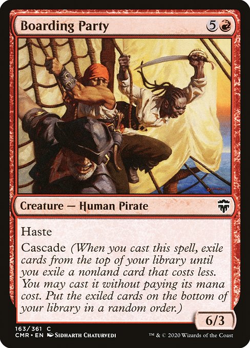 Boarding Party from Commander Legends