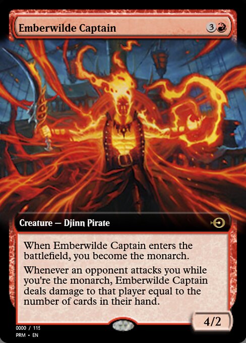 Emberwilde Captain highlighted card art