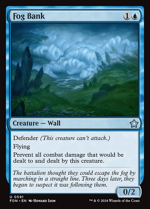 Fog Bank highlighted card art