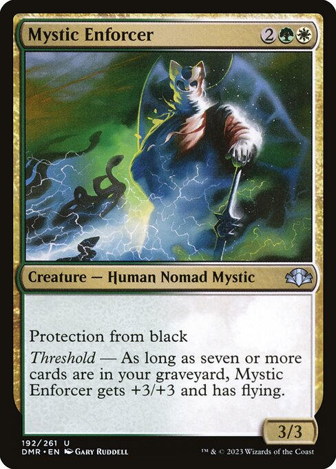 Mystic Enforcer highlighted card art