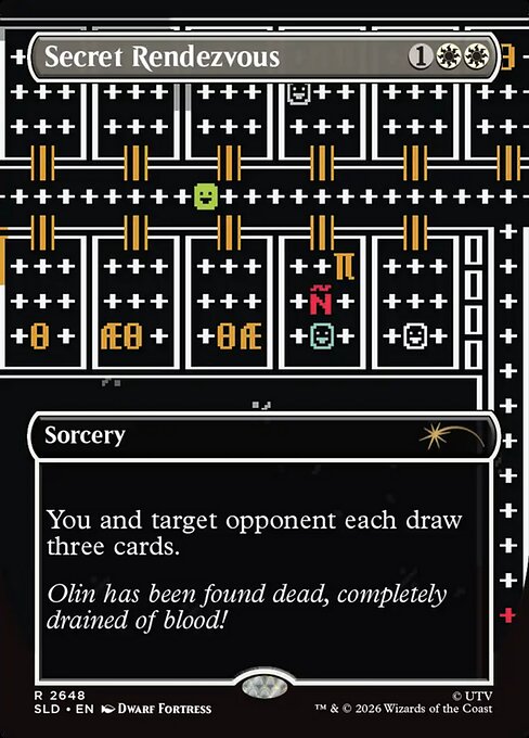 Secret Rendezvous from Secret Lair Drop