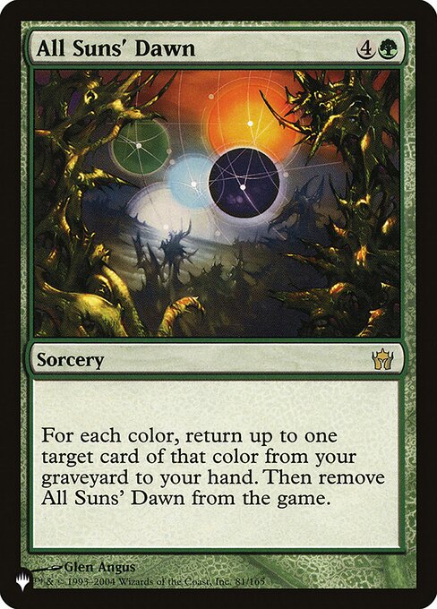 All Suns' Dawn highlighted card art