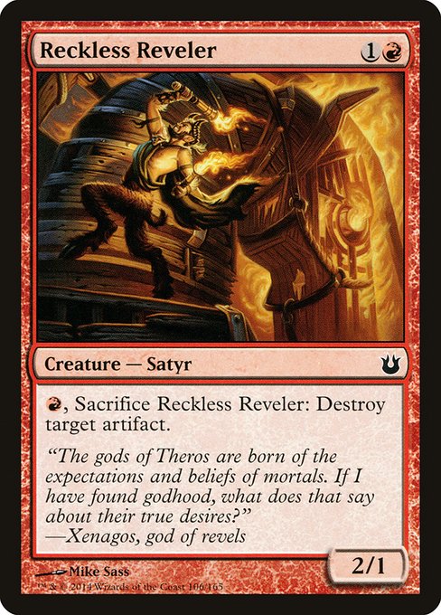 Reckless Reveler from Born of the Gods