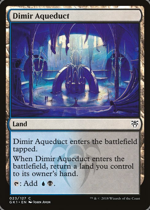 Dimir Aqueduct from GRN Guild Kit