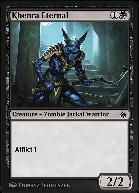 Khenra Eternal highlighted card art