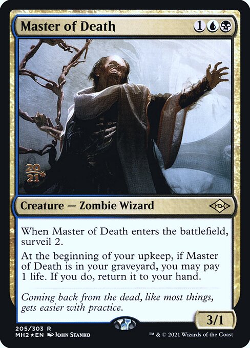 Master of Death from Modern Horizons 2 Promos