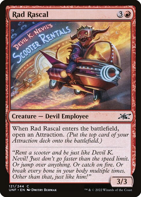Rad Rascal highlighted card art