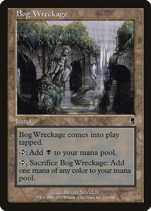 Bog Wreckage highlighted card art