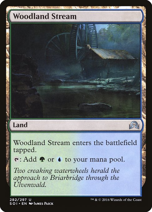 Woodland Stream from Shadows over Innistrad