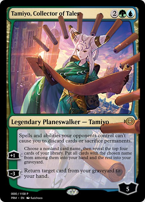Tamiyo, Collector of Tales from Magic Online Promos