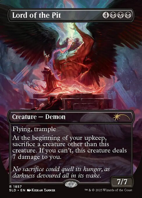 Lord of the Pit highlighted card art