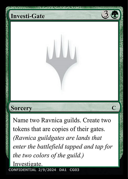 Investi-Gate highlighted card art