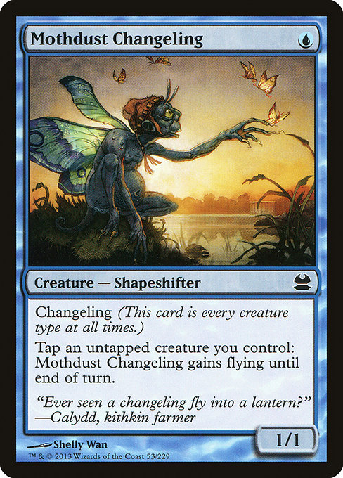 Mothdust Changeling from Modern Masters