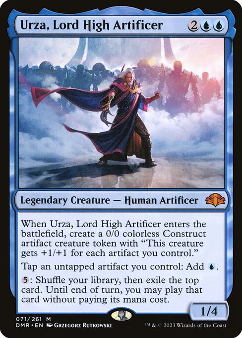 Urza, Lord High Artificer from Dominaria Remastered