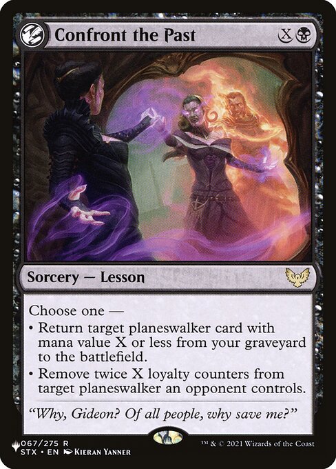 Confront the Past highlighted card art