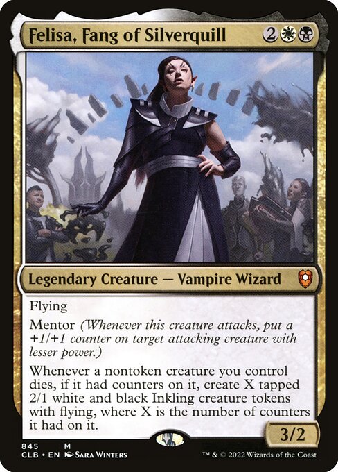 Felisa, Fang of Silverquill highlighted card art