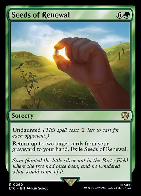 Seeds of Renewal highlighted card art