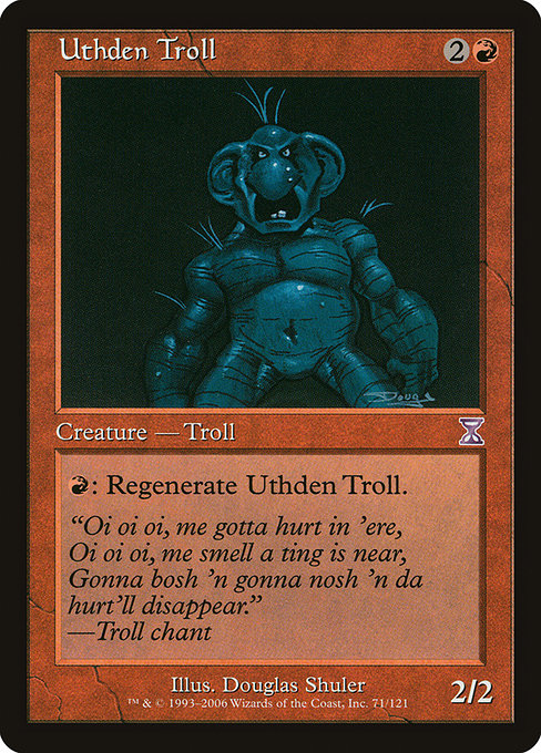 Uthden Troll from Time Spiral Timeshifted