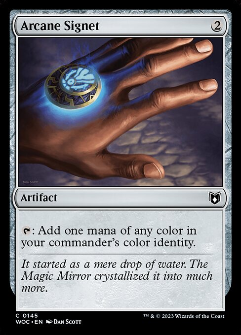 Arcane Signet from Wilds of Eldraine Commander