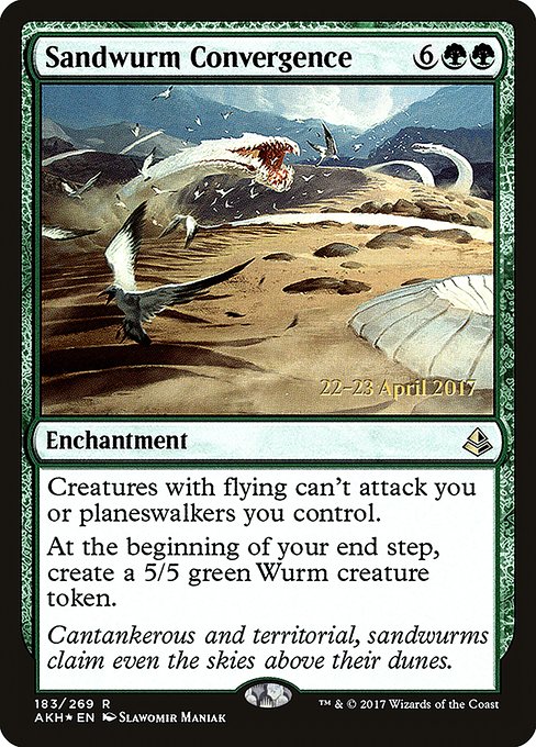 Sandwurm Convergence from Amonkhet Promos