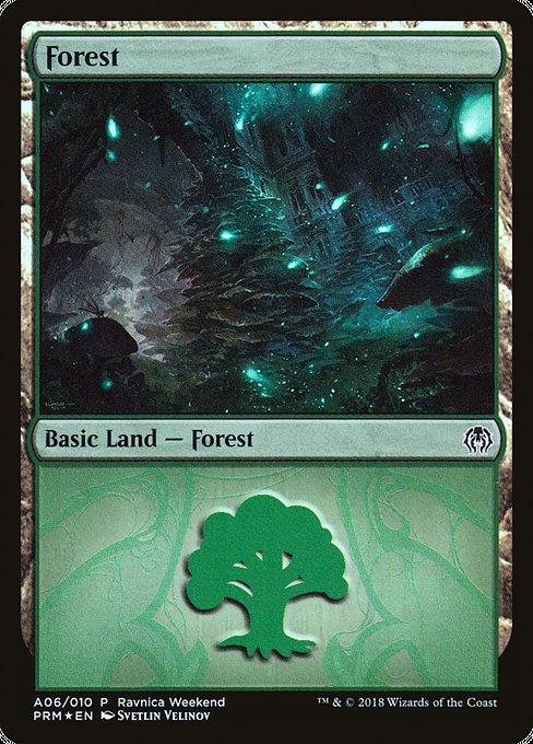 Forest from GRN Ravnica Weekend