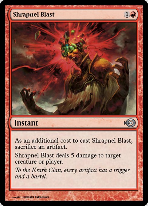 Shrapnel Blast from Magic Online Promos