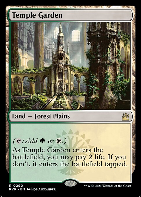Temple Garden from Ravnica Remastered