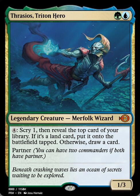 Thrasios, Triton Hero from Magic Online Promos