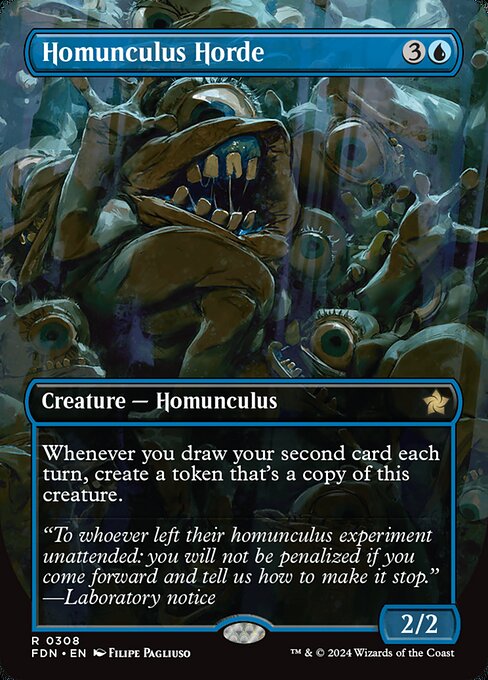 Homunculus Horde highlighted card art