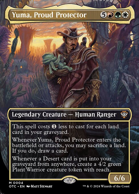 Yuma, Proud Protector highlighted card art