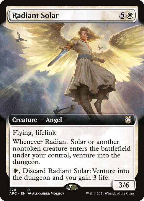 Radiant Solar from Forgotten Realms Commander