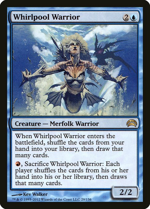 Whirlpool Warrior from Planechase 2012