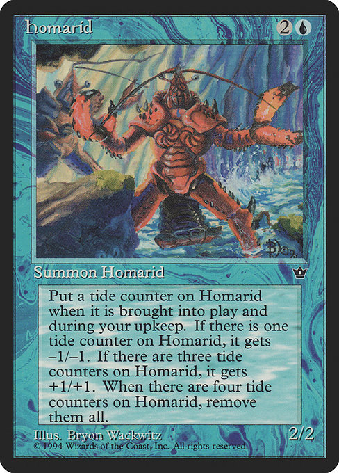 Homarid highlighted card art