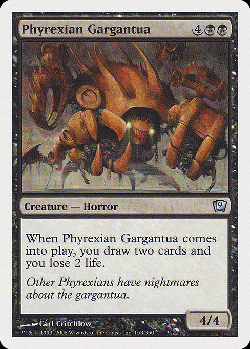 Phyrexian Gargantua from Ninth Edition