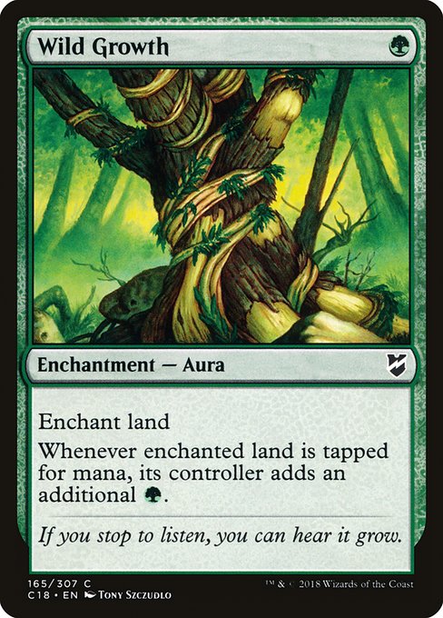 Wild Growth from Commander 2018