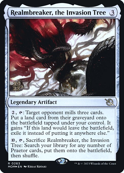 Realmbreaker, the Invasion Tree from March of the Machine Promos