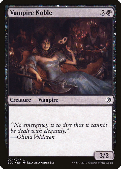 Vampire Noble highlighted card art