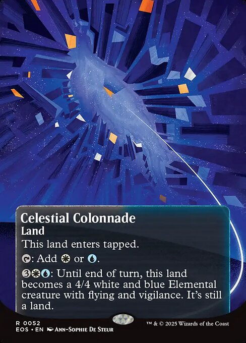Celestial Colonnade highlighted card art