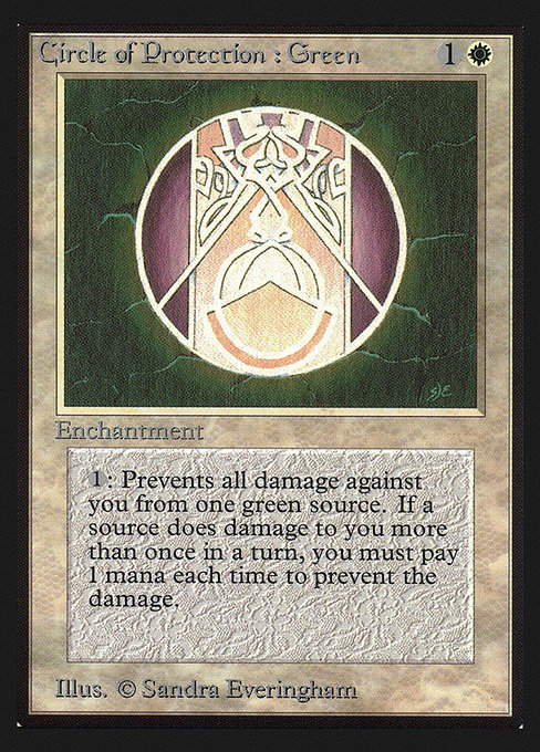 Circle of Protection: Green from Intl. Collectors' Edition