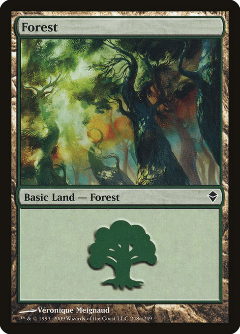 Forest from Zendikar