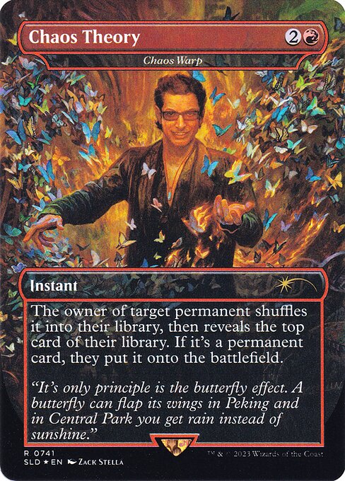 Chaos Warp from Secret Lair Drop