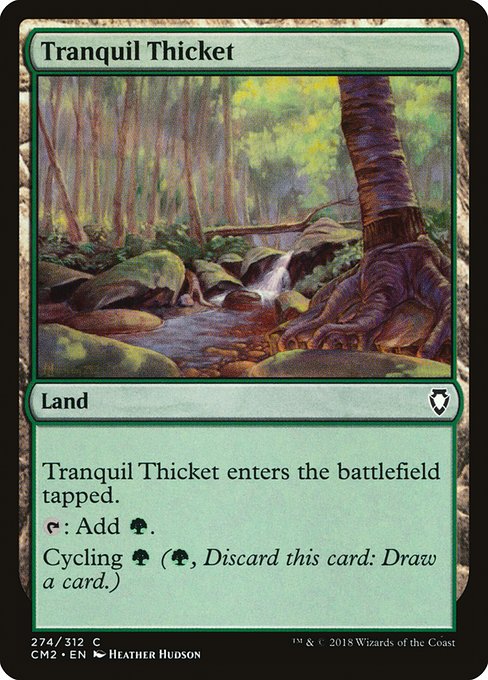 Tranquil Thicket from Commander Anthology Volume II