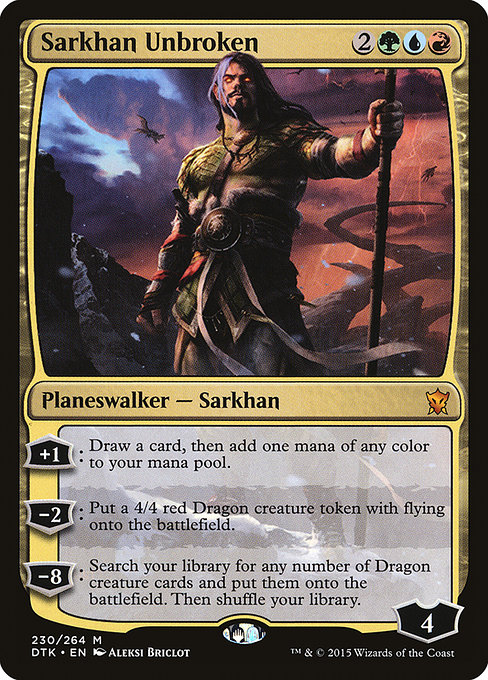 Sarkhan Unbroken from Dragons of Tarkir